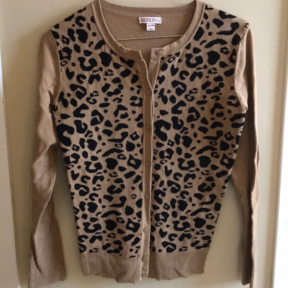 Cheetah print Cardigan